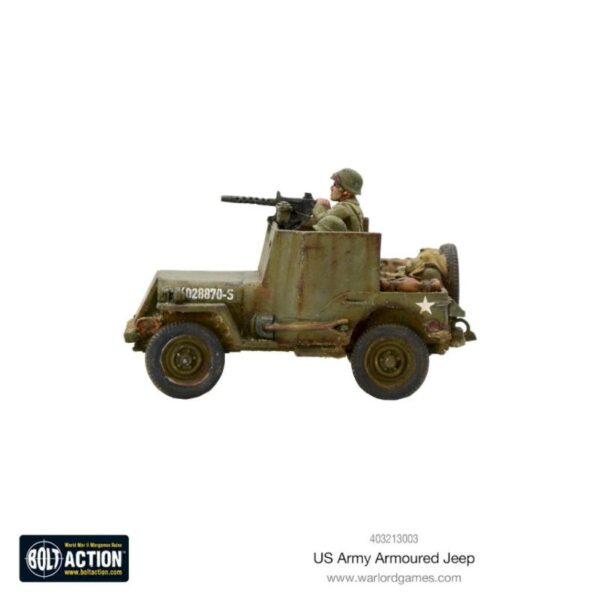 Warlord Games Bolt Action   US Armoured Jeep - 403213003 - 5060572500471
