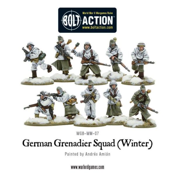 Warlord Games Bolt Action   German Grenadiers in Winter Clothing - 402212002 - 5060393702511
