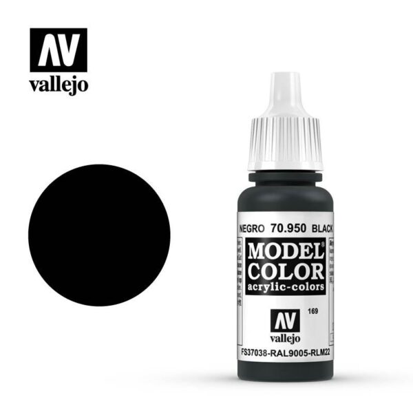 Vallejo    Model Color: Black - VAL950 - 8429551709507