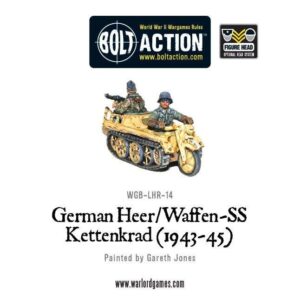 Warlord Games Bolt Action   German Heer/Waffen-SS Kettenkrad - WGB-LHR-14 - 5060200846209