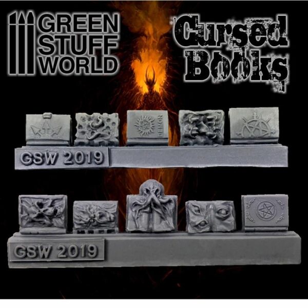 Green Stuff World    Resin Cursed Books - 8436574503722ES - 8436574503722