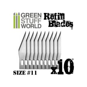Green Stuff World    10x Hobby Knife Blade Refill - 8436554363346ES - 8436554363346