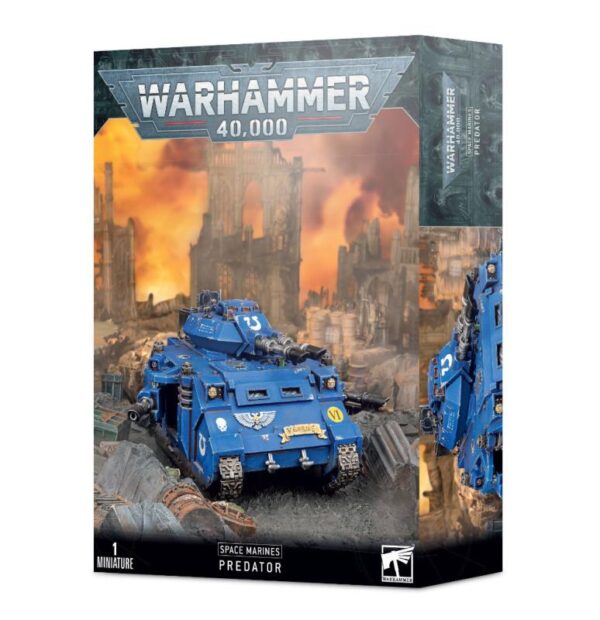 Games Workshop Warhammer 40,000   Space Marines: Predator - 99120101320 - 5011921142491