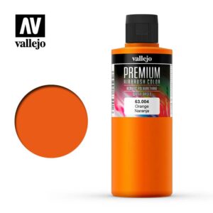 Vallejo    AV Vallejo Premium Color - 200ml - Opaque Orange - VAL63004 - 8429551630047