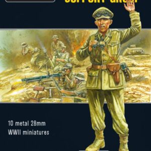 Warlord Games Bolt Action   Afrika Korps Support Group (HQ, Mortar & MMG) - 402212005 - 5060572502307