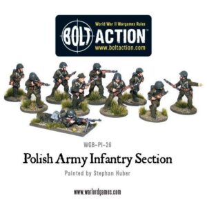 Warlord Games Bolt Action   Polish Army Infantry Section - WGB-PI-26 - 5060200849620