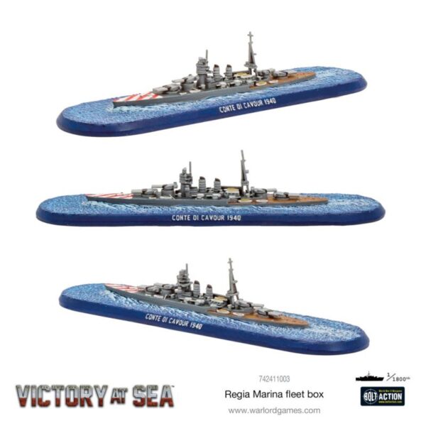 Warlord Games Victory at Sea   Regia Marina fleet box - 742411003 - 5060572506121