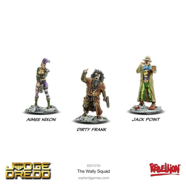 Warlord Games Judge Dredd RPG   Judge Dredd: Wally Squad - 652410104 - 5060572509672