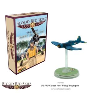 Warlord Games Blood Red Skies   US Ace Pilot: 'Pappy' Boyington - 772211007 - 5060572502932