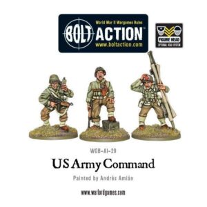 Warlord Games Bolt Action   US Army Command - WGB-AI-29 - 5060200844823
