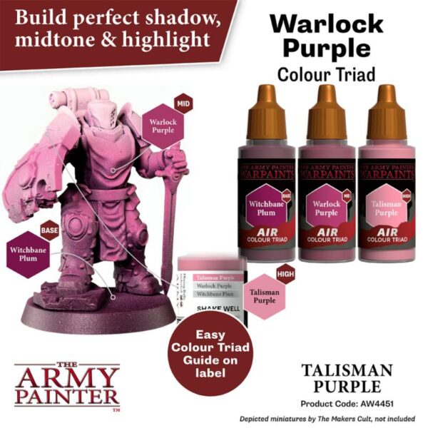 The Army Painter    Warpaint Air: Talisman Purple - APAW4451 - 5713799445185
