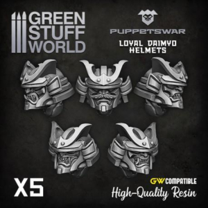 Green Stuff World    Loyal Daimyo Helmets - 5904873422691ES - 5904873422691