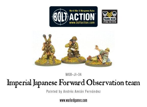 Warlord Games Bolt Action   Imperial Japanese FOO team - WGB-JI-34 - 5060200845486
