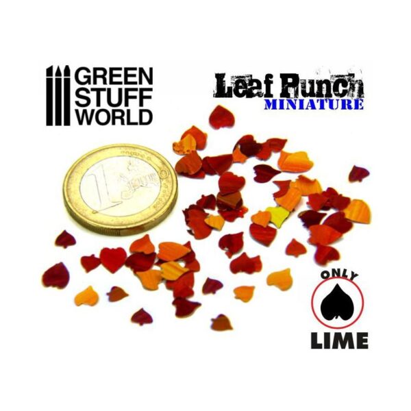 Green Stuff World    Miniature Leaf Punch DARK GREEN - 8436554363117ES - 8436554363117