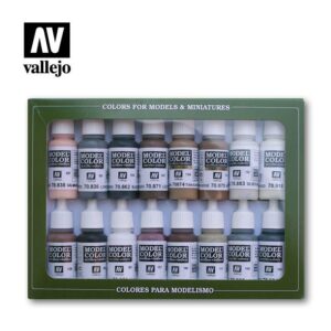 Vallejo    AV Vallejo Model Color Set - Equestrian Colors (x16) - VAL70144 - 8429551701440