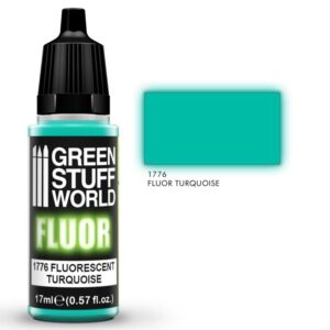 Green Stuff World    Fluor Paint TURQUOISE - 8436574501353ES - 8436574501353