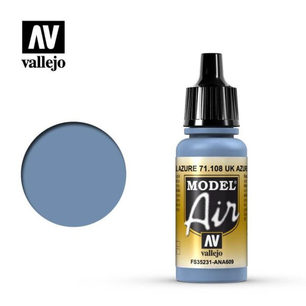 Vallejo    Model Air: UK Azure Blue - VAL108 - 8429551711081