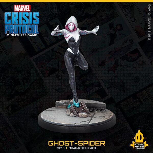 Atomic Mass Marvel Crisis Protocol   Marvel Crisis Protocol: Ghost-Spider & Spider-Man - CP10 - 841333108830