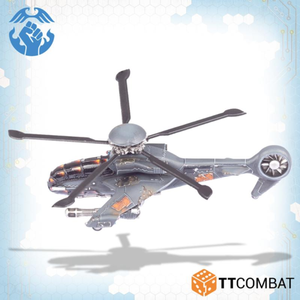TTCombat Dropzone Commander   Cyclone Attack Copters - TTDZR-RES-016 - 5060880911273