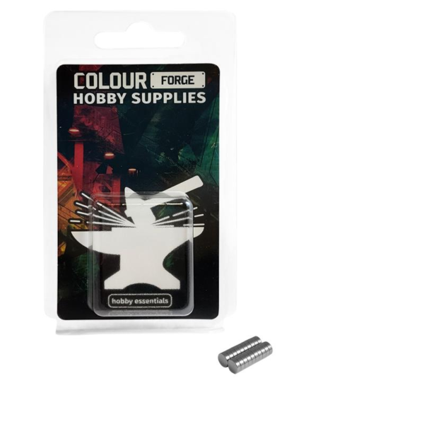 The Colour Forge    Neodymium Magnets 6x2mm (N52) (20) - TCF-N52-62 - 5060843101475