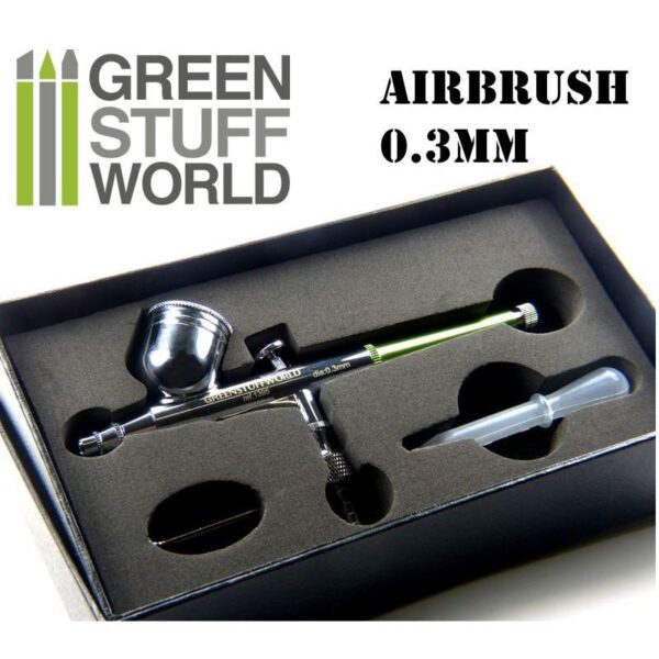 Green Stuff World    Dual-action GSW Airbrush 0.3 mm - 8436554363957ES - 8436554363957