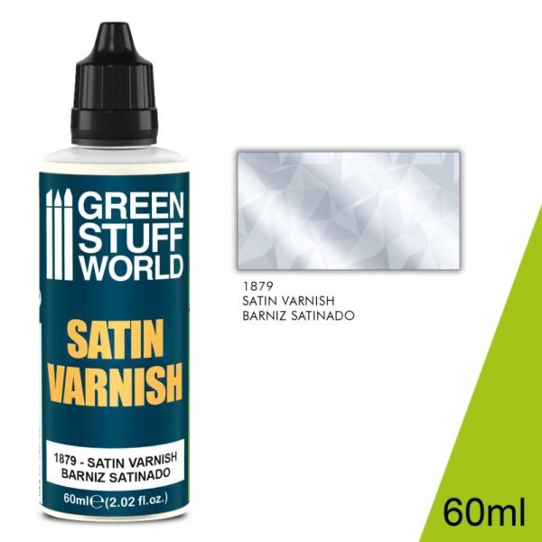 Green Stuff World    GSW Satin Varnish 60ml - 8436574502381ES - 8436574502381