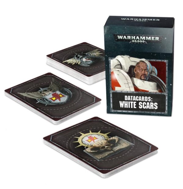 Games Workshop Warhammer 40,000   Datacards: White Scars (Ninth Edition) - 60220101015 - 5011921125135