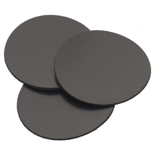 Safe and Sound    Self-adhesive magnetic foil stickers for 50mm round cast bases (blister of 3 pc.) - SAFE-SAS-50MM - 5907459694970