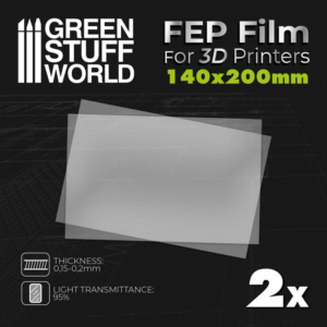 Green Stuff World    FEP film 200x140mm (pack x2) - 8435646504384ES - 8435646504384