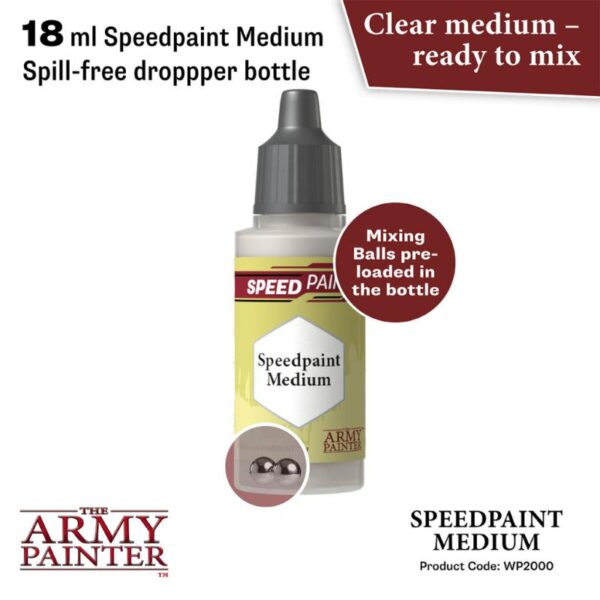 The Army Painter    Speedpaint: Medium (18ml) - APWP2000 - 5713799200081