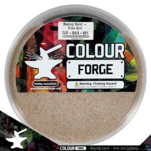 The Colour Forge    Basing Sand - Fine Grit (275ml) - TCF-BAS-001 - 5060843100645