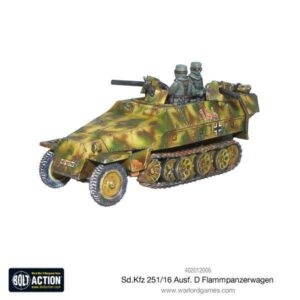 Warlord Games Bolt Action   Sd.Kfz 251/16 Ausf D Flammpanzerwagen Half Track - 402012006 - 5060393702092