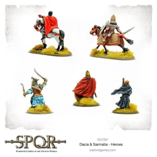 Warlord Games SPQR   SPQR: Dacia & Sarmatia Heroes - 152213001 - 5060572505445