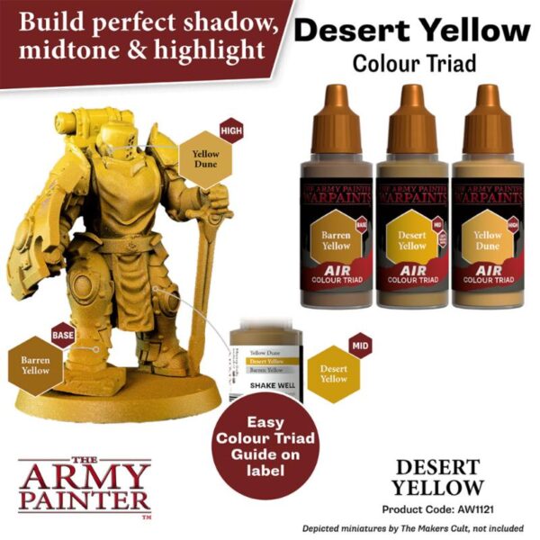 The Army Painter    Warpaint Air: Desert Yellow - APAW1121 - 5713799112186