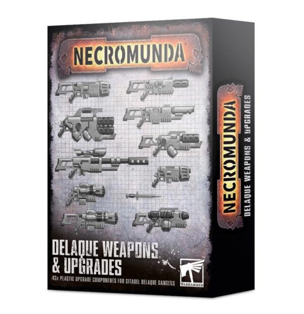 Games Workshop Necromunda   Necromunda: Delaque Weapons - 99120599041 - 5011921163410