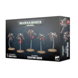 Games Workshop Warhammer 40,000   Adepta Sororitas Seraphim Squad - 99120108064 - 5011921156832