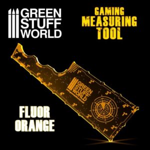 Green Stuff World    Gaming Measuring Tool - Fluor Orange - 8435646500751ES - 8435646500751
