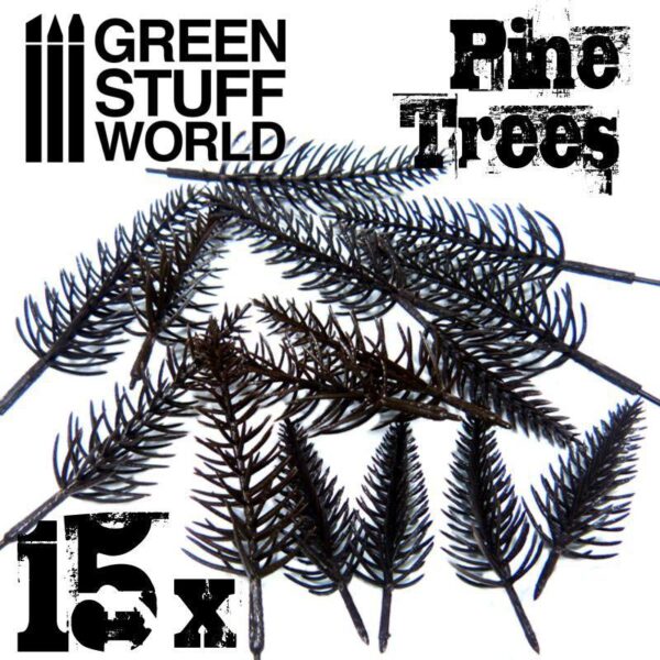 Green Stuff World    15x Model PINE Tree Trunks - 8436554367870ES - 8436554367870