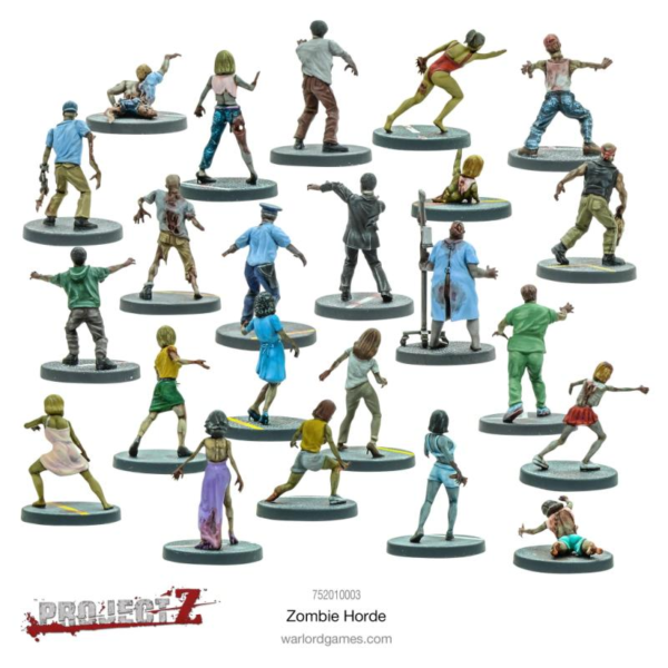 Warlord Games Project Z   Project Z: Zombie Horde - 752010003 - 5060393703327
