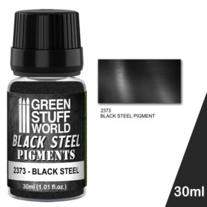Green Stuff World    Pigment BLACK STEEL - 8436574507324ES - 8436574507324