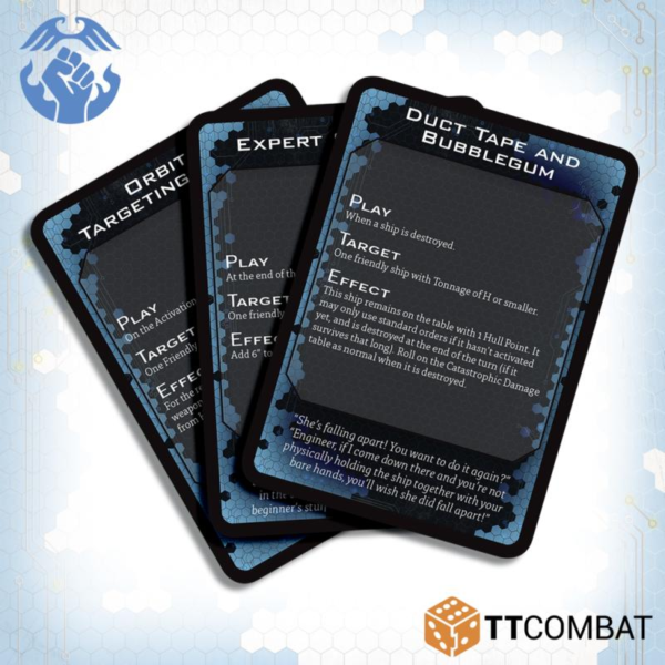 TTCombat Dropfleet Commander   DFC Resistance Command Cards - TTDFR-RES-001 - 5060570135477