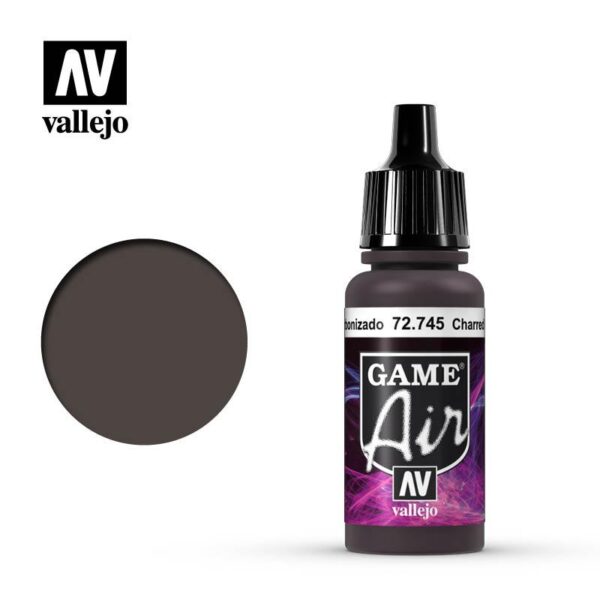 Vallejo    Game Air: Charred Brown - VAL72745 - 8429551727457