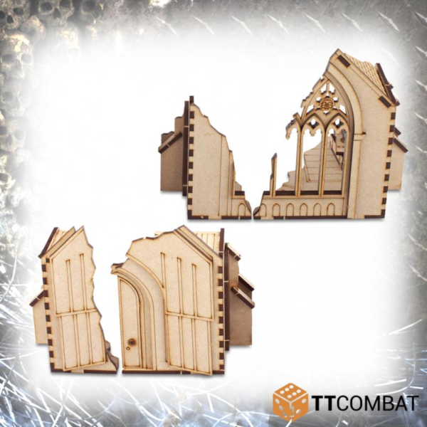 TTCombat    Gothic Chapel Corner Ruins - TTSCW-SFG-044 - 5060570137686