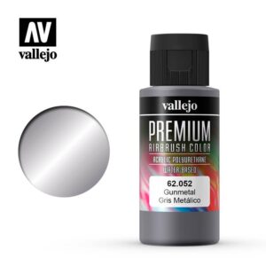 Vallejo    Premium Color 60ml: Gunmetal - VAL62052 -