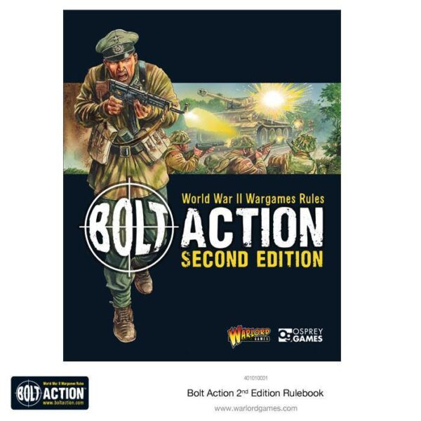 Warlord Games Bolt Action   Bolt Action 2 Rulebook - 401010001 - 9781472814944