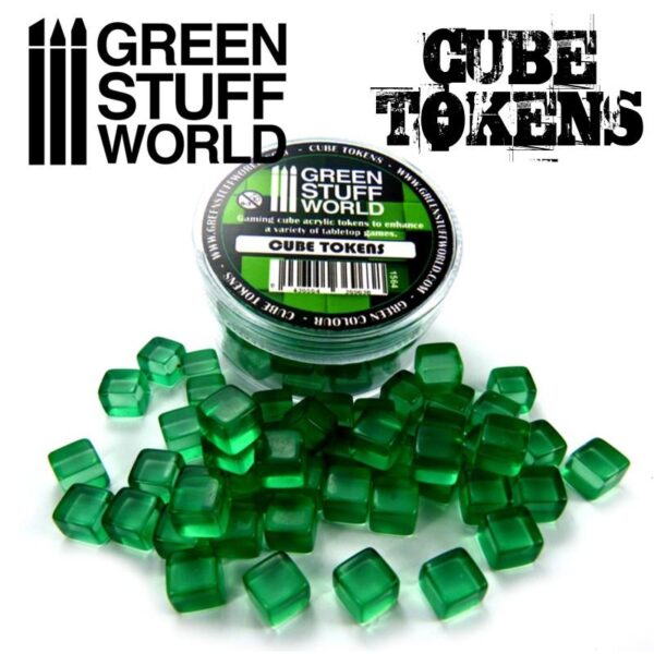 Green Stuff World    Green Cube tokens - 8436554369638ES - 8436554369638