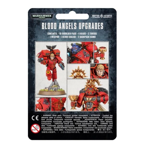 Games Workshop Warhammer 40,000   Blood Angels Upgrade Pack - 99070101069 - 5011921152810