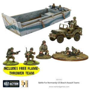 Warlord Games Bolt Action   Battle For Normandy US Beach Assault Teams - 409913012 -