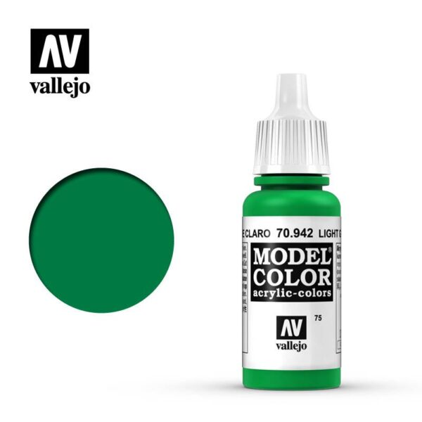 Vallejo    Model Color: Light Green - VAL942 - 8429551709422