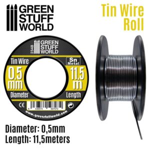 Green Stuff World    Flexible tin wire roll 0.5mm - 8436574507072ES - 8436574507072